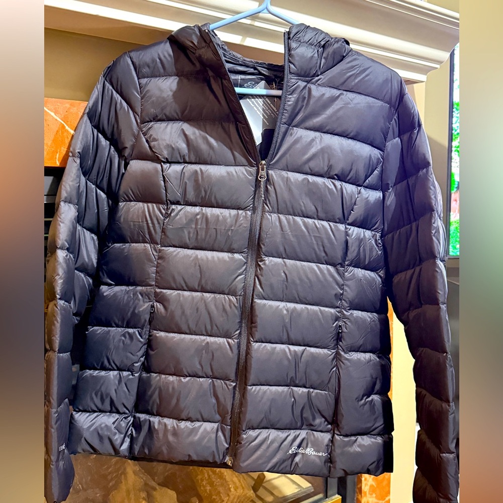 Women’s Eddie Bauer Down Hood Jacket (L)